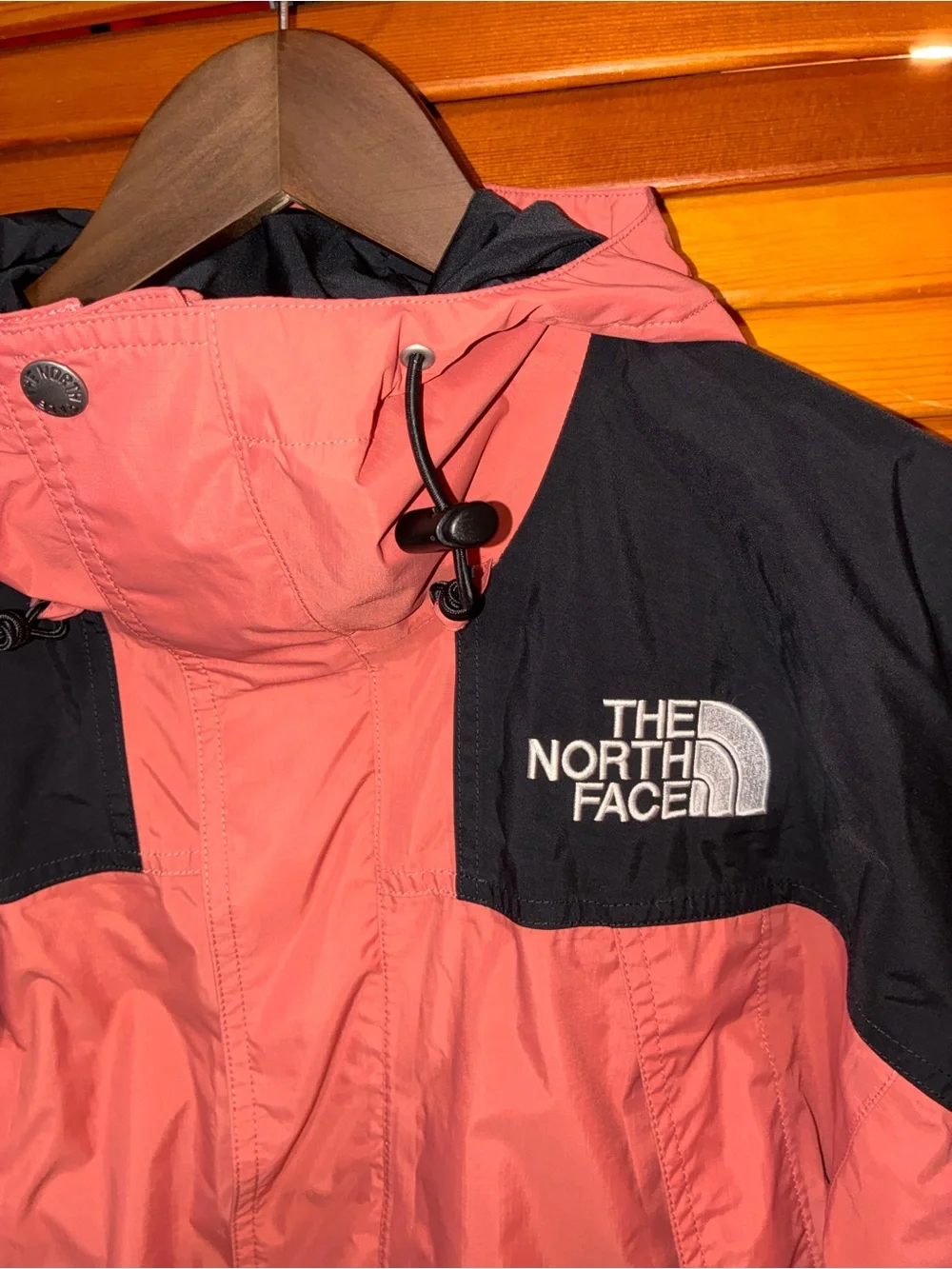 North Face Men’s K2RM DryVent Hooded Rain Jacket Colorblock Shell- size small